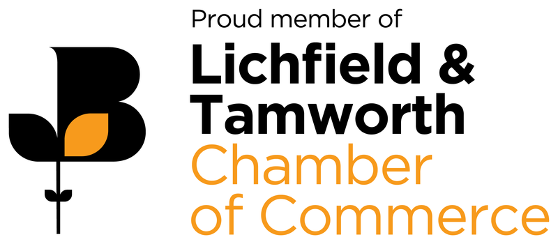 Proud member of Lichfield & Tamworth Chamber of Commerce